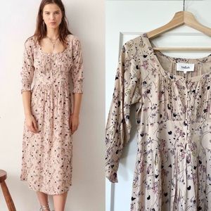 BA&SH PARIS Fall Midi Dress